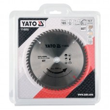 YATO Disc circular pentru lemn 165x60Tx16 mm compa..